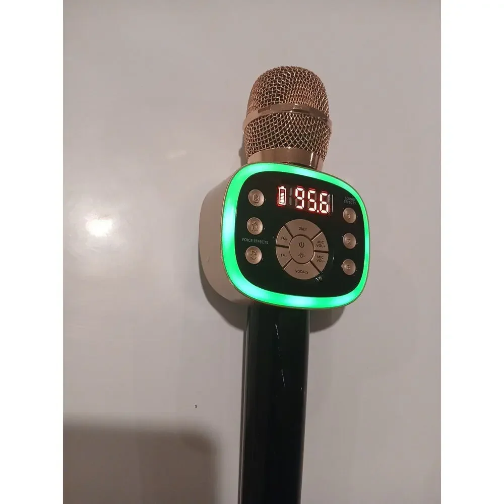 The Singing Machine Carpool Karaoke Wireless & Bluetooth Microphone #CPK565R